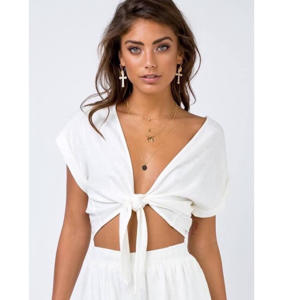 Princess Polly Tie Front Top